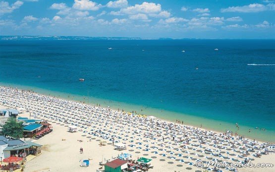 Strand von Burgas